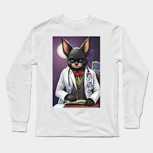 Bat doctor art Long Sleeve T-Shirt